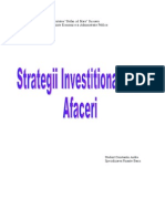 strategii investitionale