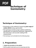 Ankle Goniometry Measurement Guide | PDF | Anatomical Terms Of Motion ...