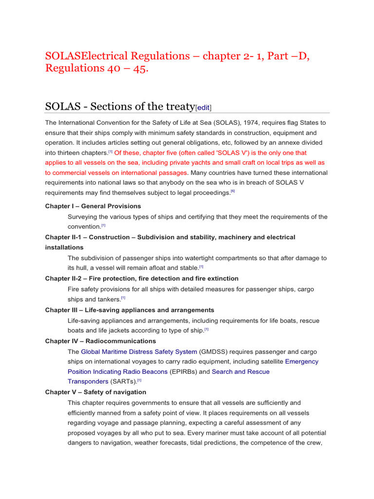Solas New | PDF | Ships | Boiler