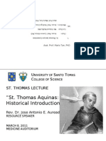 St Thomas Lecture LONG2
