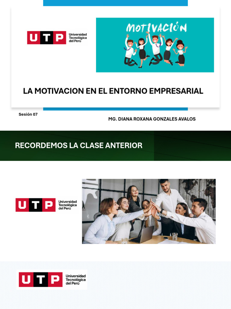 Importancia de la Motivación Empresarial | PDF | Motivación | Motivacional