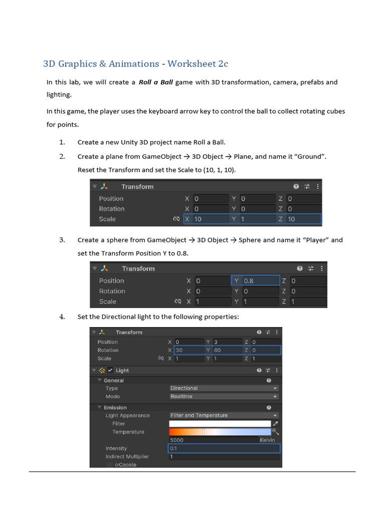 Worksheet 2 C | PDF