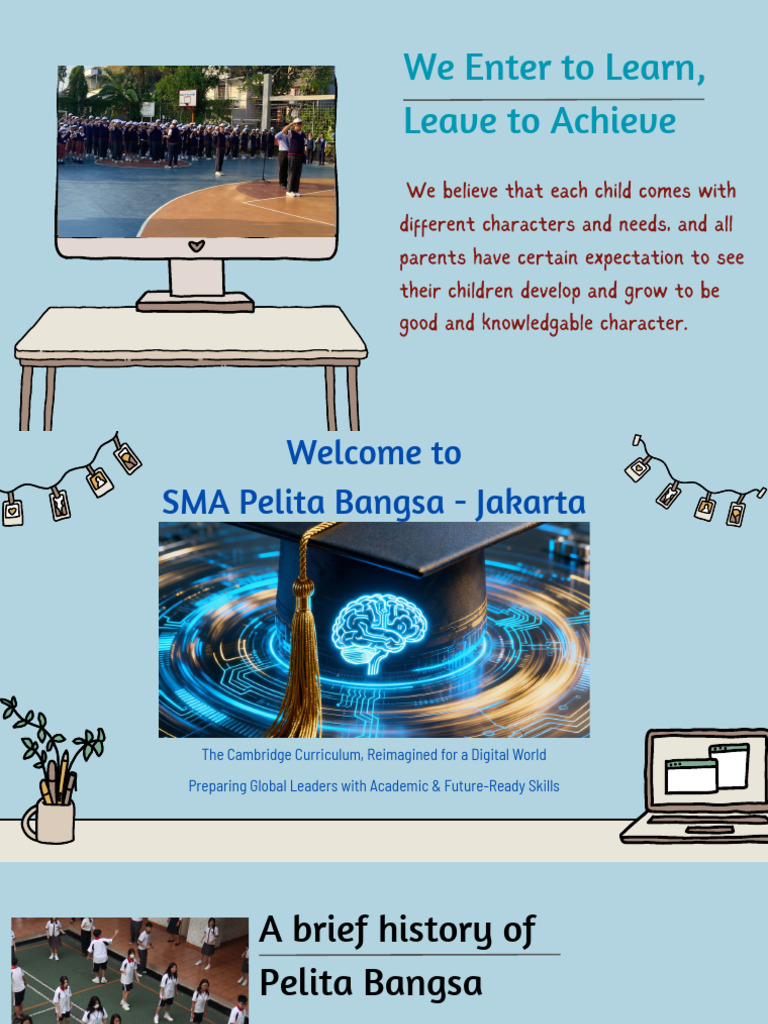 SMA Pelita Bangsa: Cambridge Curriculum Overview | PDF | Physical ...