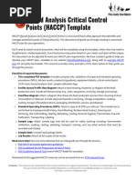 HACCP Risk Assessment Matrix Guide | PDF | Risk | Human Diseases And ...