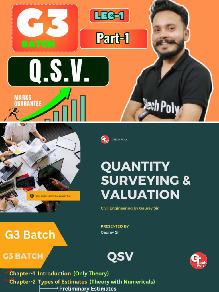QSV G3 Batch Part-1 | PDF