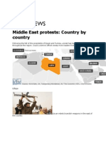 Middle East Protests: Country by Country: World