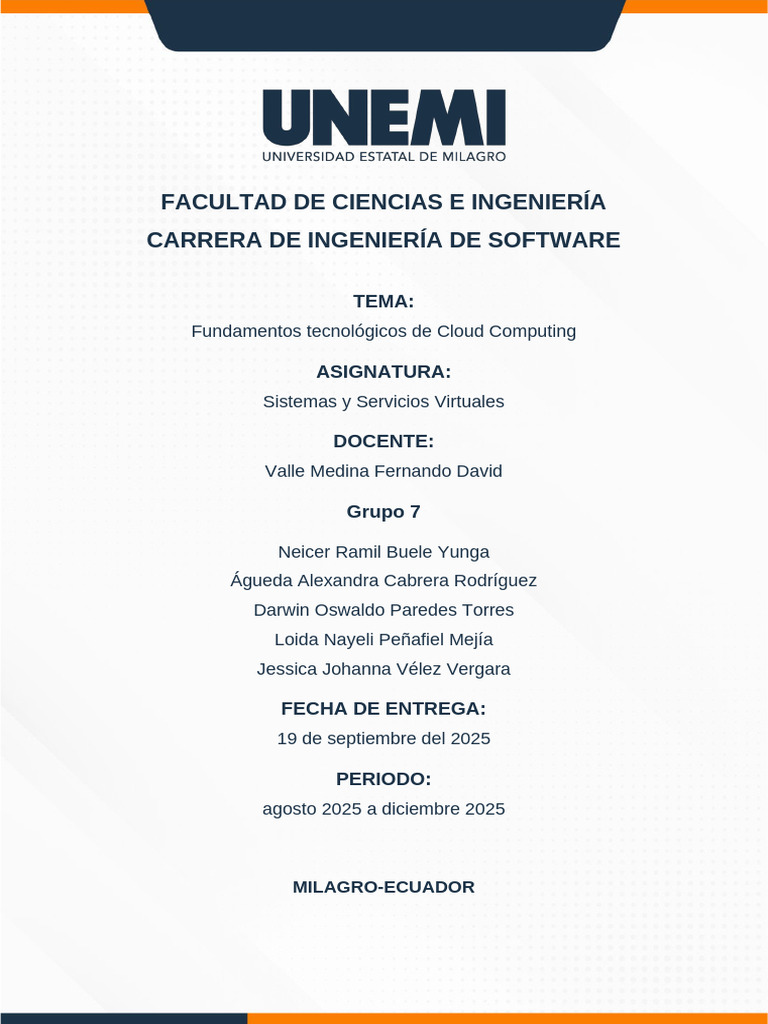 Fundamentos de Cloud Computing AWS | PDF | Computación en la nube ...