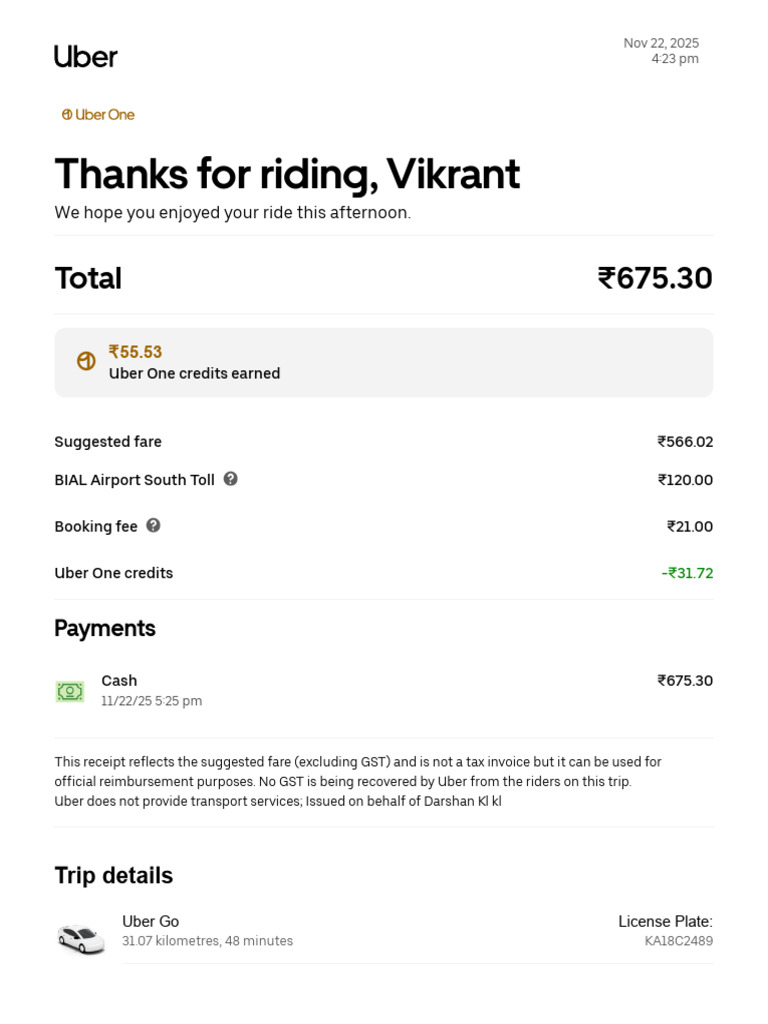 Understanding Uber Booking Fees | PDF