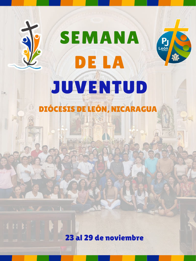 Semana de la Juventud 2025 en León | PDF | eucaristía | Oración