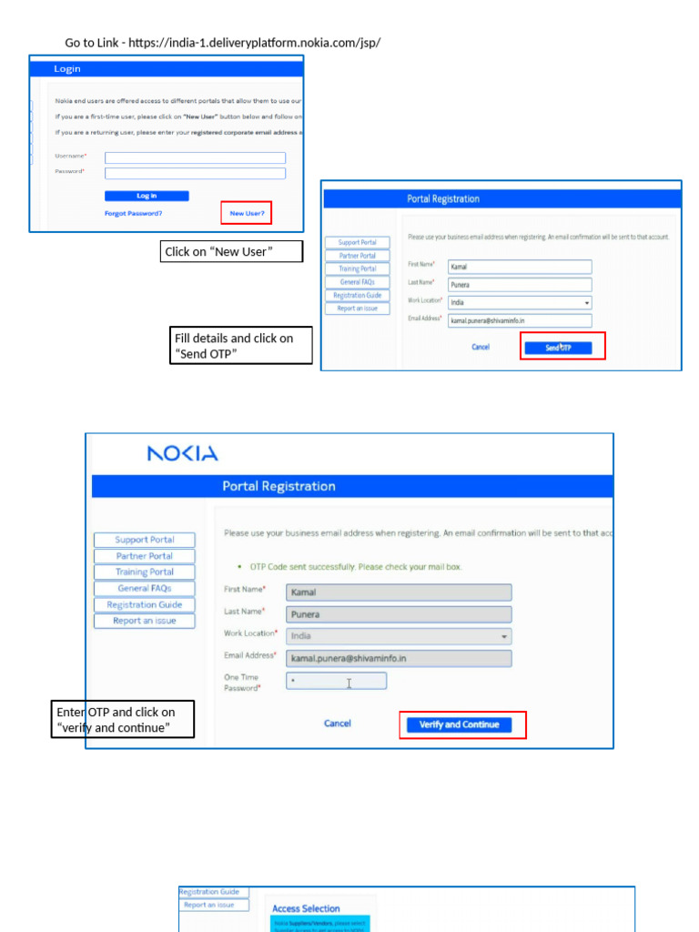 NDPD Account Creation | PDF