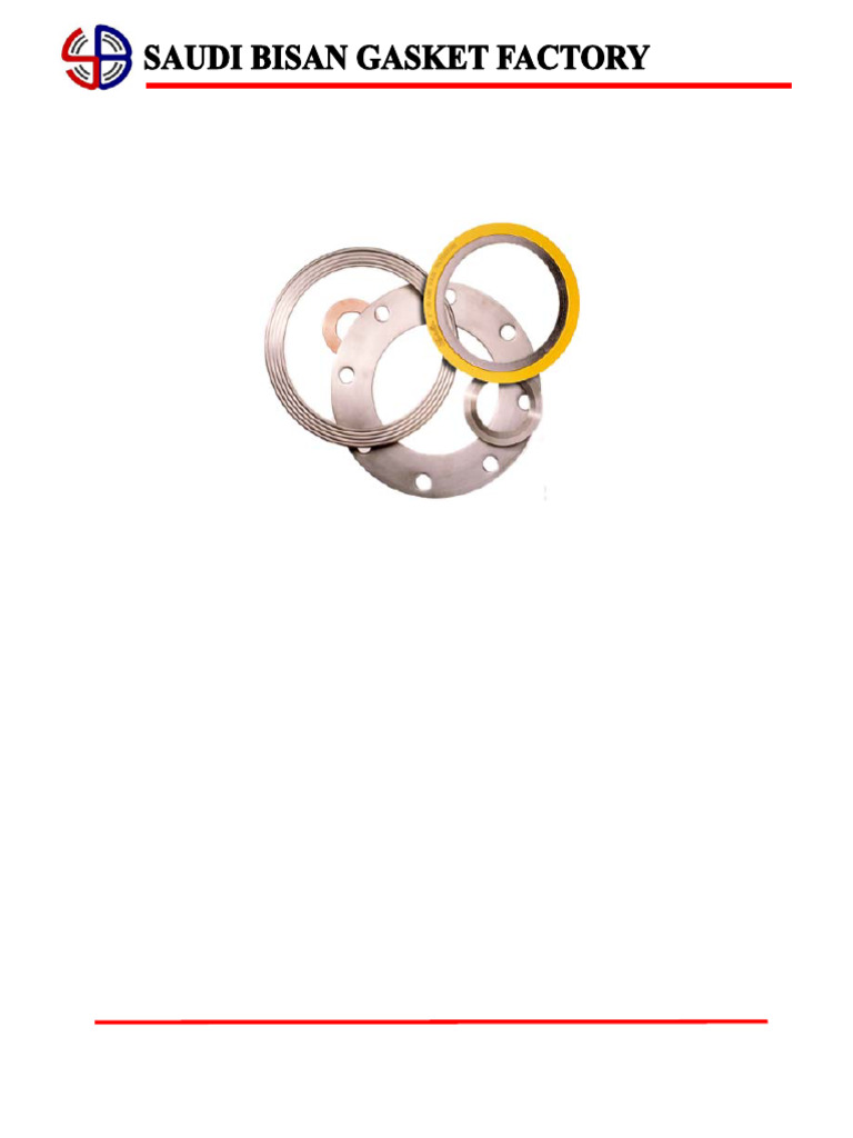 Spiral Wound Gasket Specifications Guide | PDF | Metals | Materials