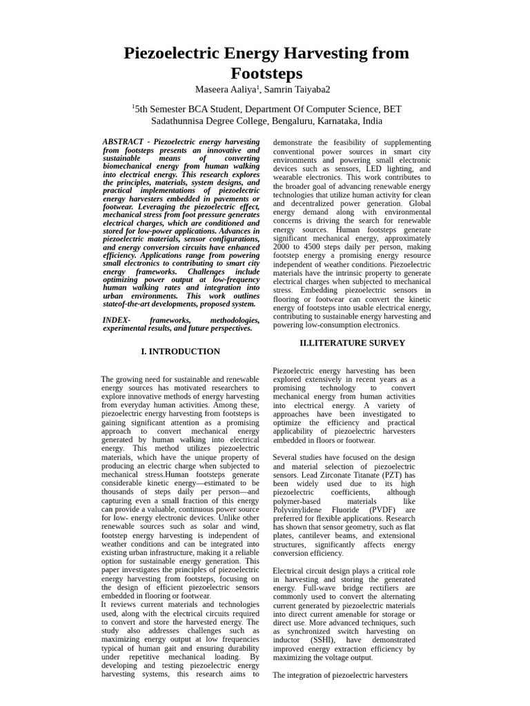 Piezoelectric | PDF | Energy Harvesting | Piezoelectricity