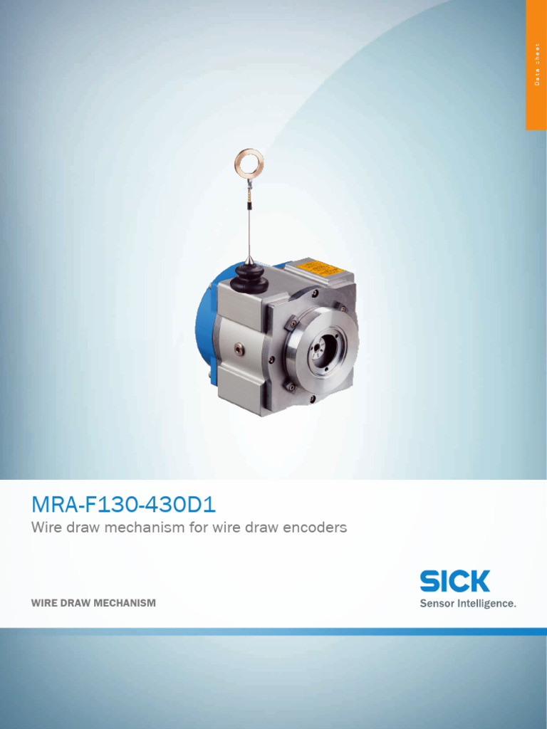 Wire Draw Mechanism MRA-F130-430D1 | PDF | Wire | Mechanical Engineering
