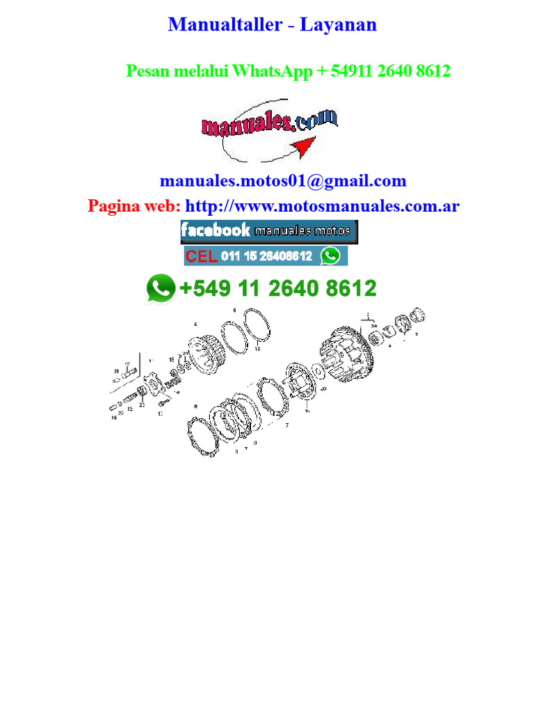 Manual Stasiun Layanan Motor Pulsar | PDF