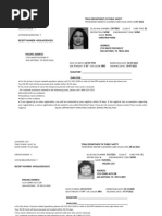 Texas Temporary Driver's License Card | PDF | Driver's License ...