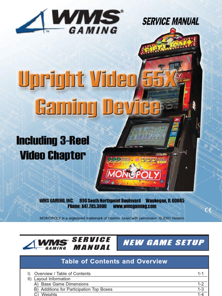 Williams slot machine troubleshooting remote control