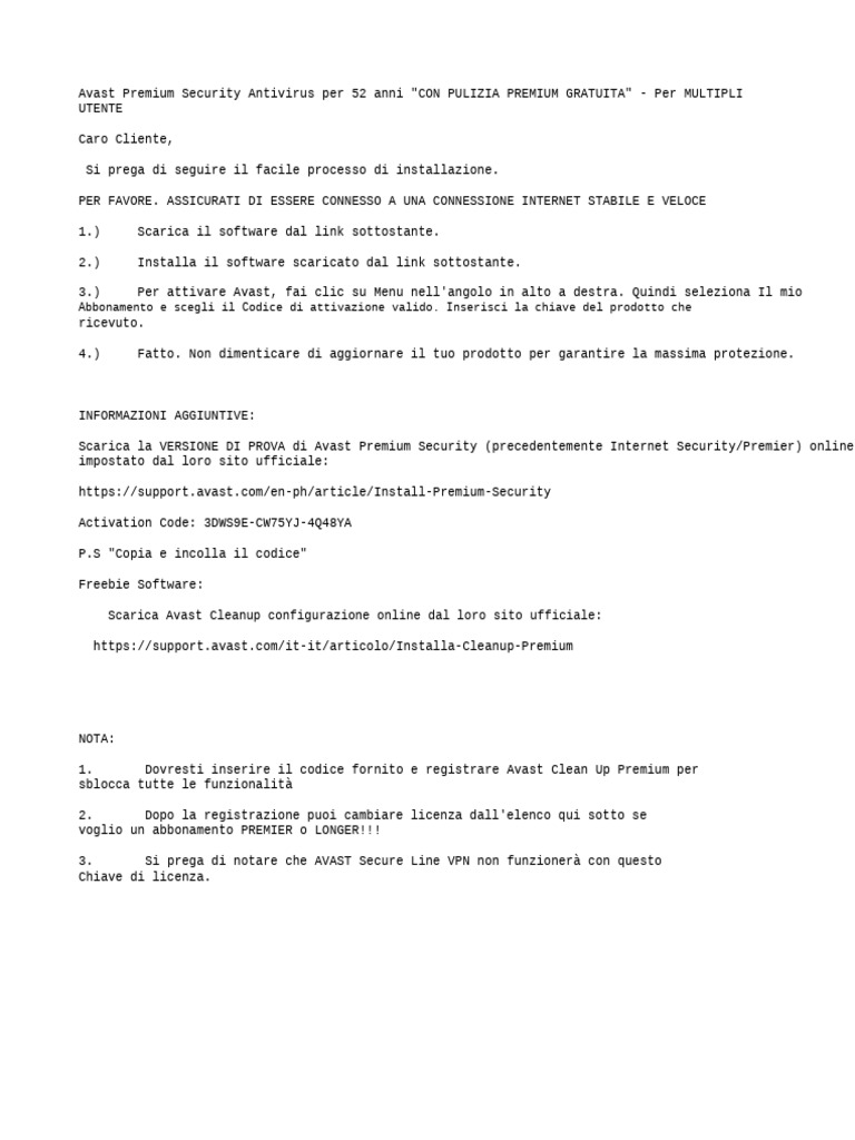 Avast Antivirus | PDF
