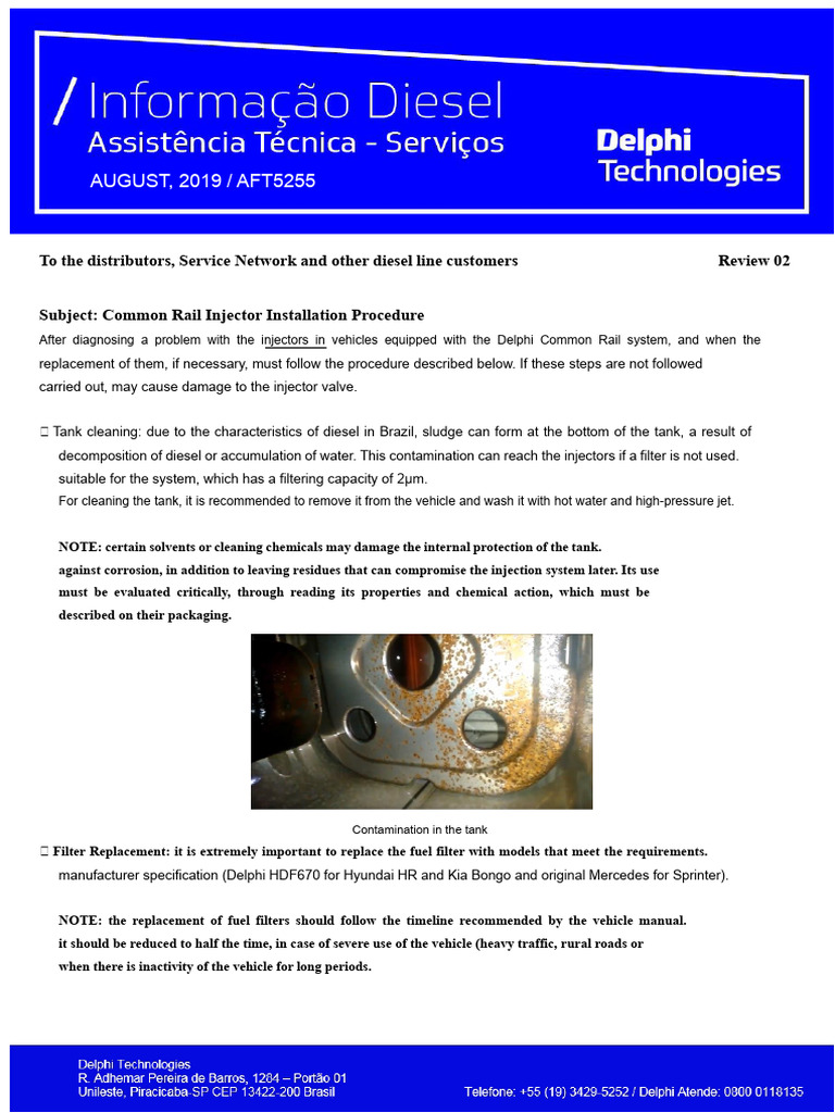 Common Rail Injector Installation Guide | PDF | Fuel Injection | Pump