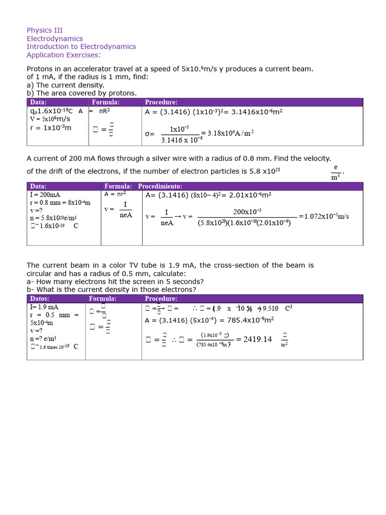 Exercises in Introduction To Electrodynamics | PDF