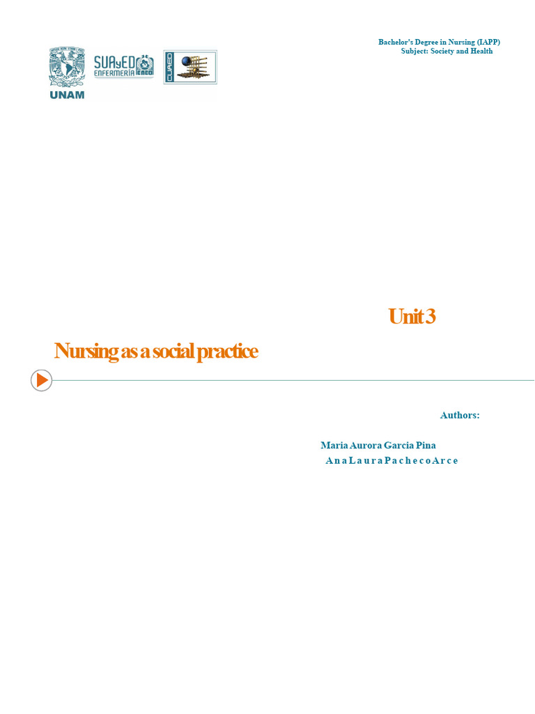 Nursing as a Social Practice Overview | PDF | Science | Nursing