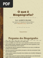 02.Introducão à Biogeografia