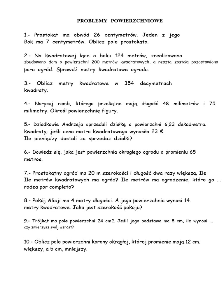 Problemy Powierzchni 2010 | PDF