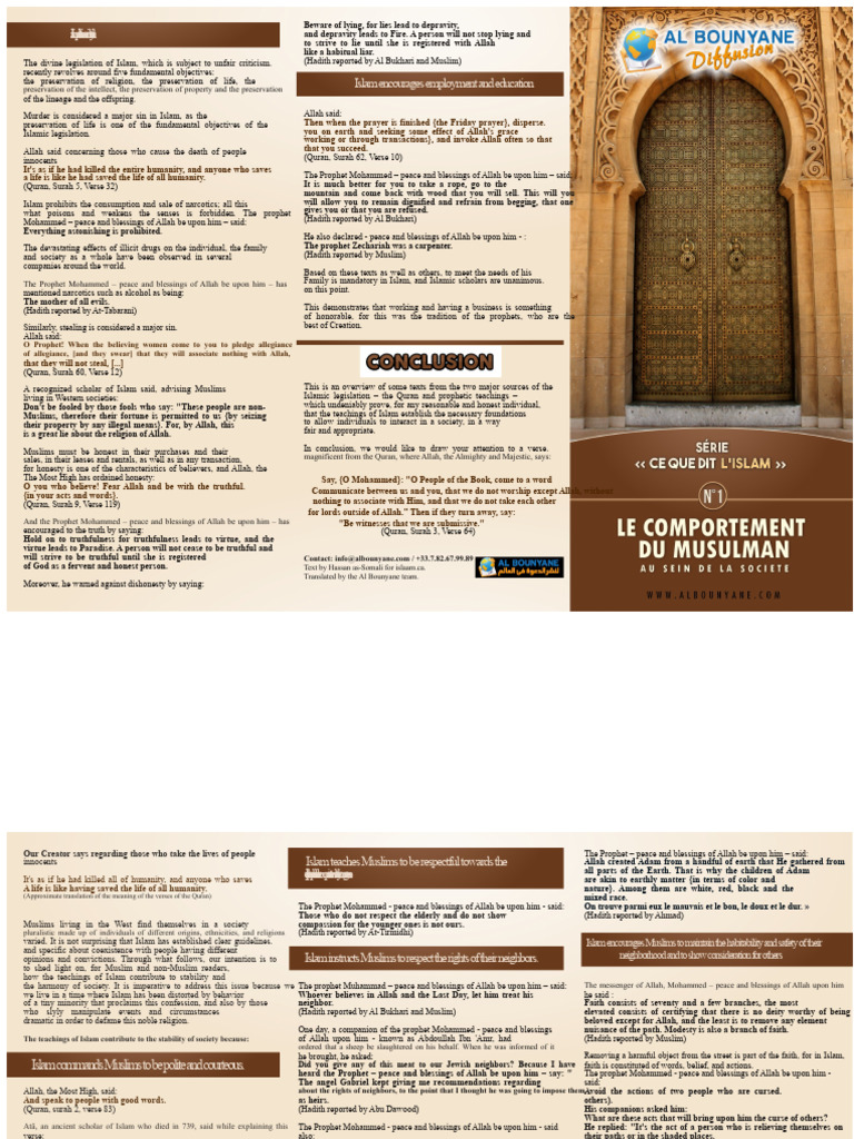 Islamic Teachings on Honesty and Integrity | PDF | Quran | Islam