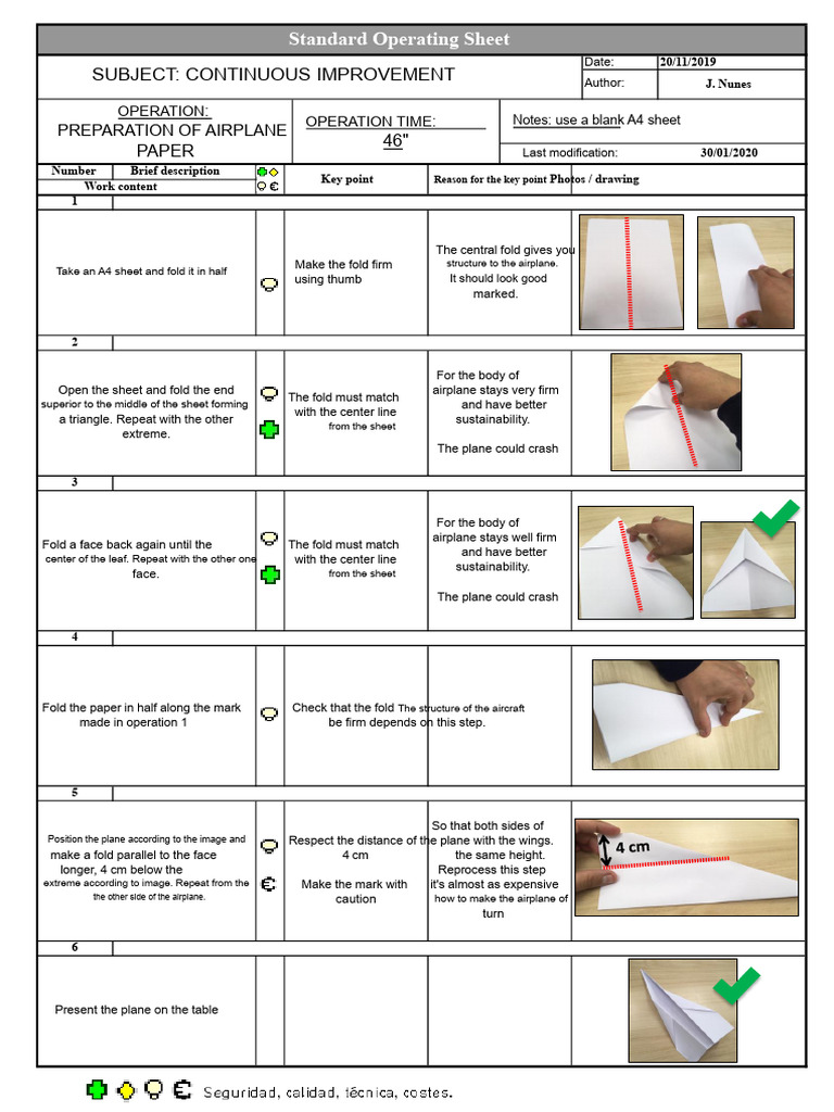 Airplane Preparation SOP Guide | PDF