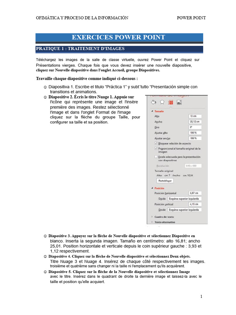 Pratique PowerPoint : Animations et Transitions | PDF | Microsoft ...