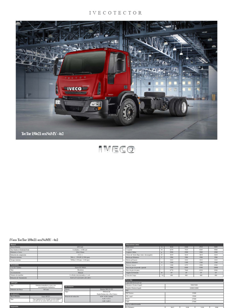Catálogo Iveco Tector 4 Cilindros Catalogo PDF | PDF | Vehículos ...
