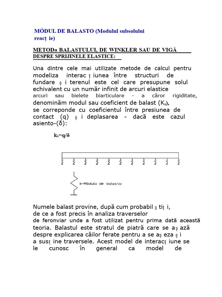 Modul de Balast | PDF