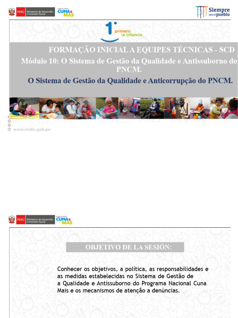 Gestão da Qualidade e Antissuborno PNCM | PDF | Gestão de qualidade ...