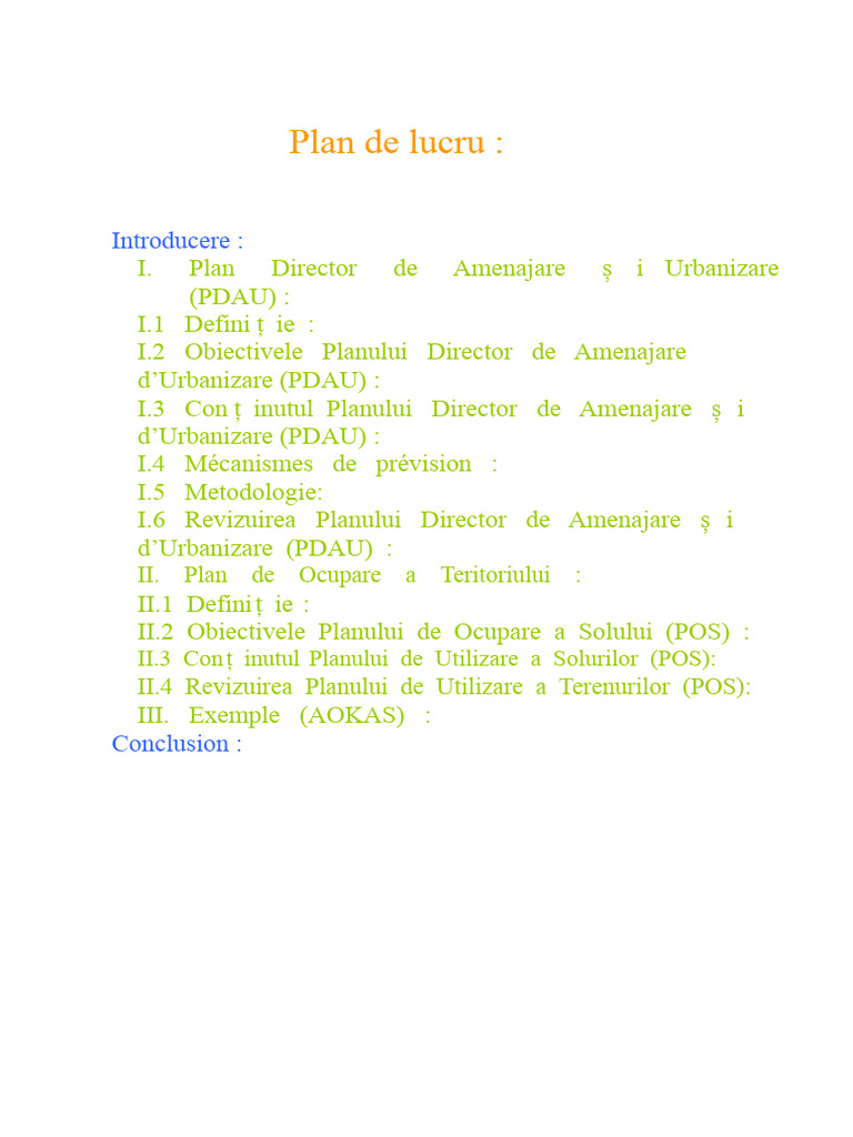 Rendu POS Și PDAU | PDF