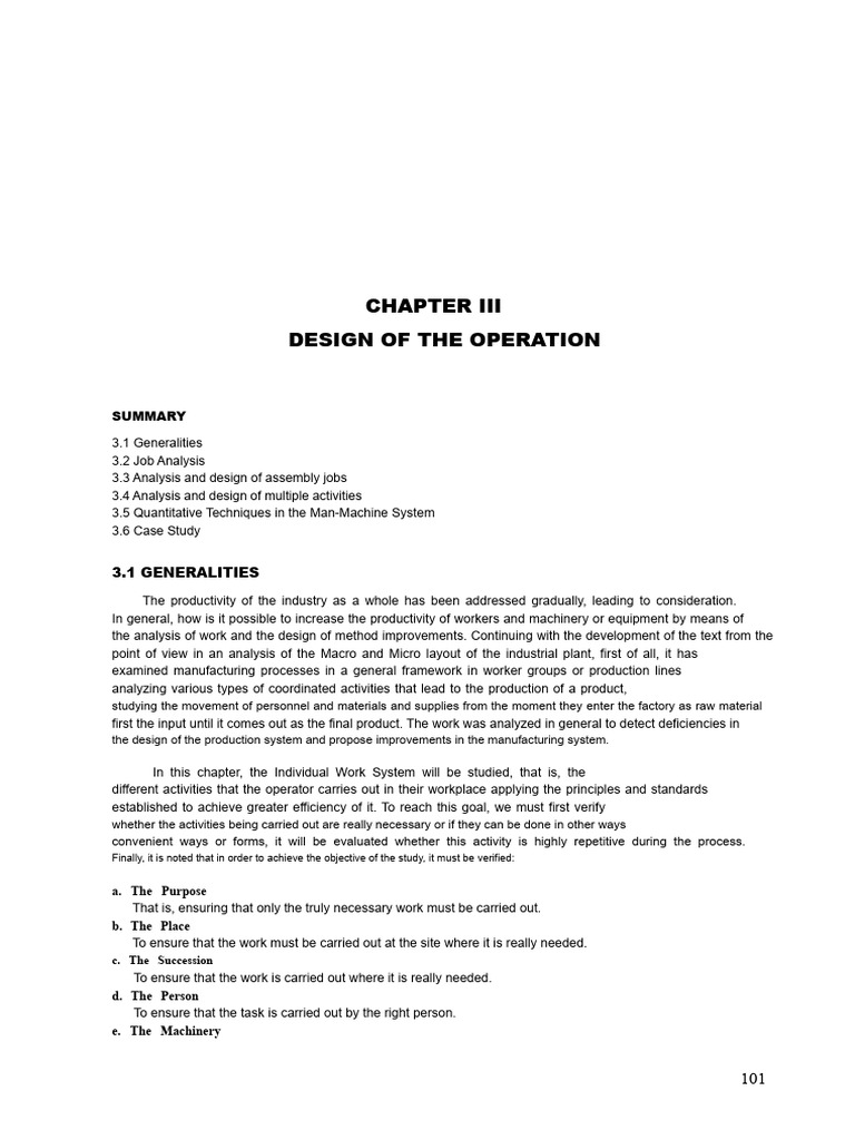 Optimizing Industrial Work Systems | PDF | Screw | System