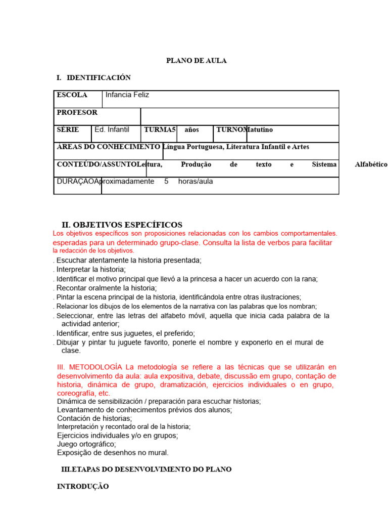 Modelo de Plan de Clase | PDF | Aprendizaje | Comunicación humana