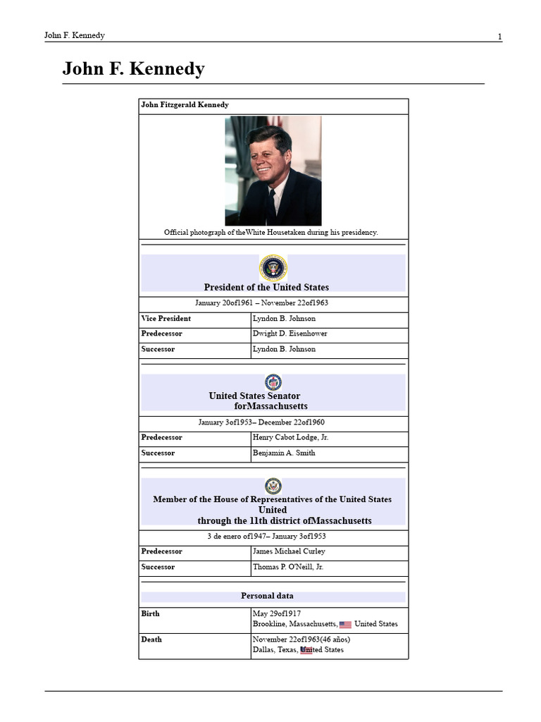 (PD) Documents - John F Kennedy | PDF | John F. Kennedy | Cuban Missile ...