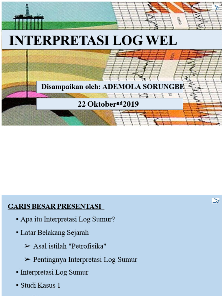 Interpretasi Log Sumur PDF | PDF