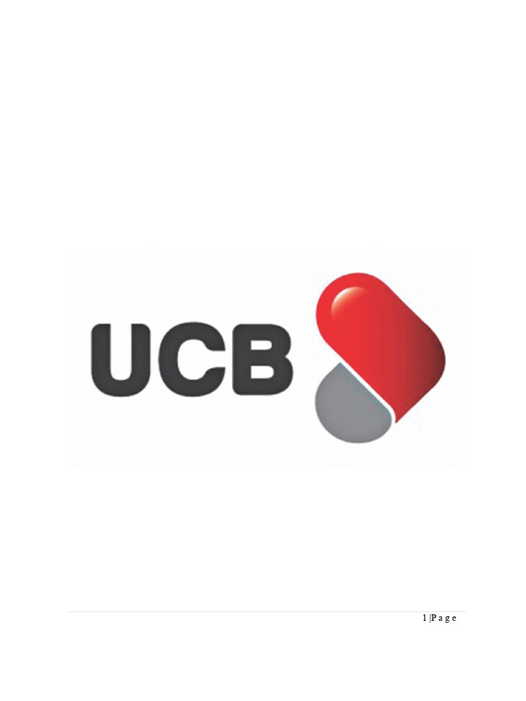 Un Breve Rapporto Su UCB Di HRM | PDF