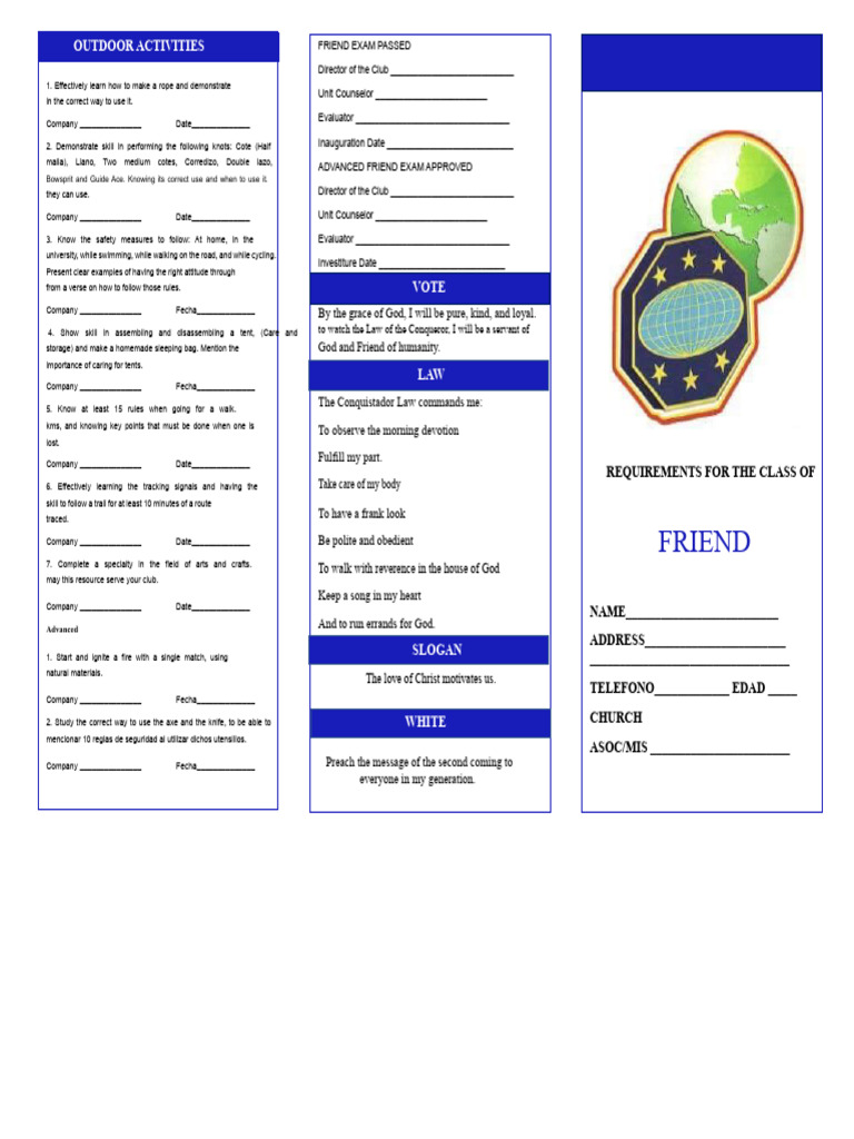Class Friend | PDF | Religious Belief And Doctrine | Christian Belief ...