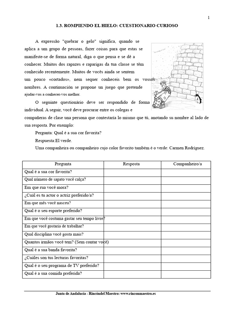 Quebrando o Gelo PDF | PDF