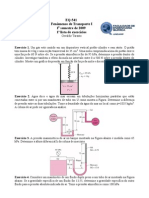 Lista de exercícios de fenômenos de transporte