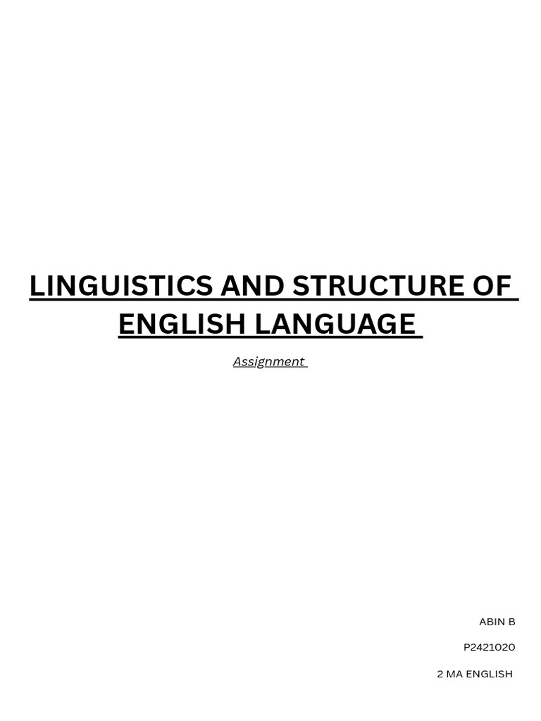 English Compound Word Stress Guide | PDF | English Language | Word