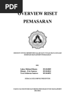 Makalah riset pemasaran