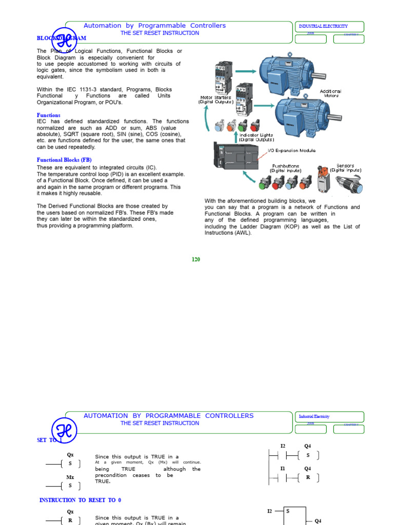 Logo Set Reset Total | PDF | Control Engineering | Electrical Engineering