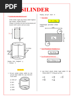 Rumus dan Contoh Silinder dalam Matematika | PDF