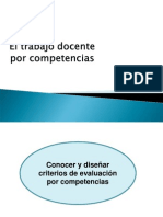 Trabajo Docente Por Competencias