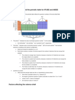 Quantum Numbers and The Periodic Table For IITJEE and AIEEE