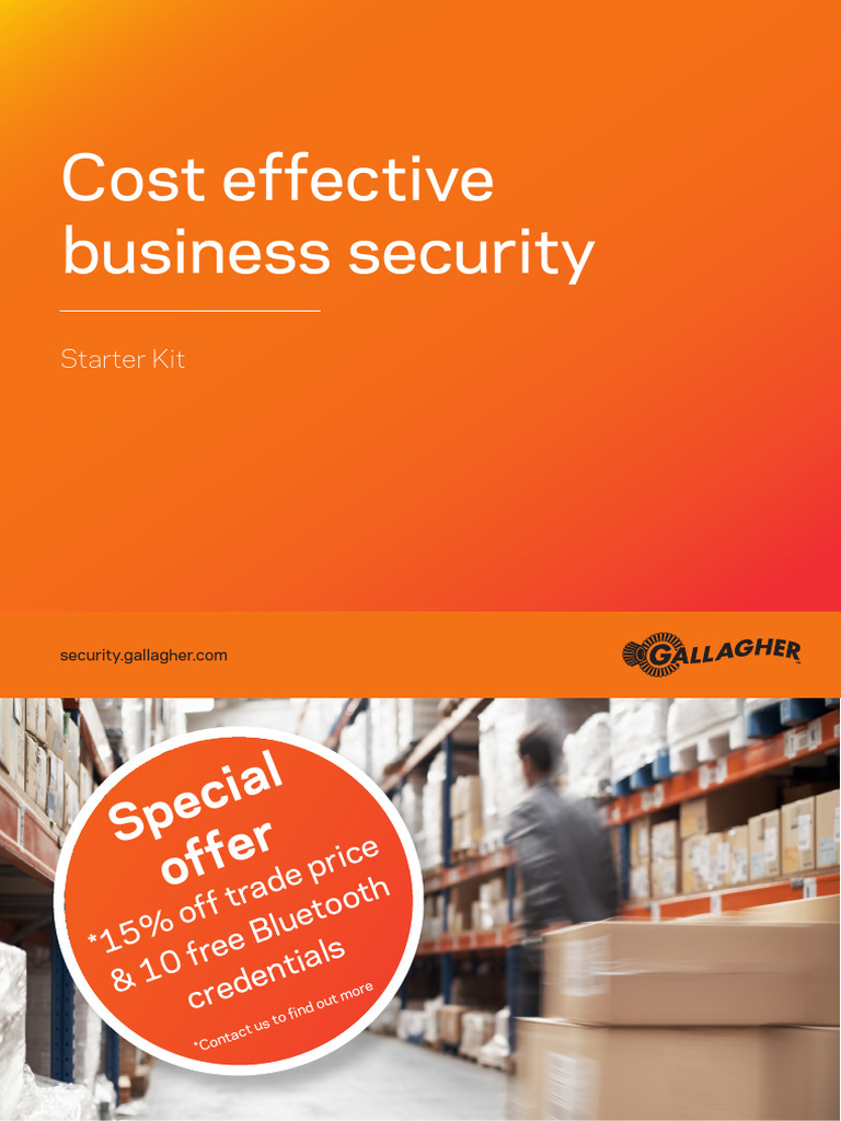 Gallagher Business Security Starter Kit | PDF