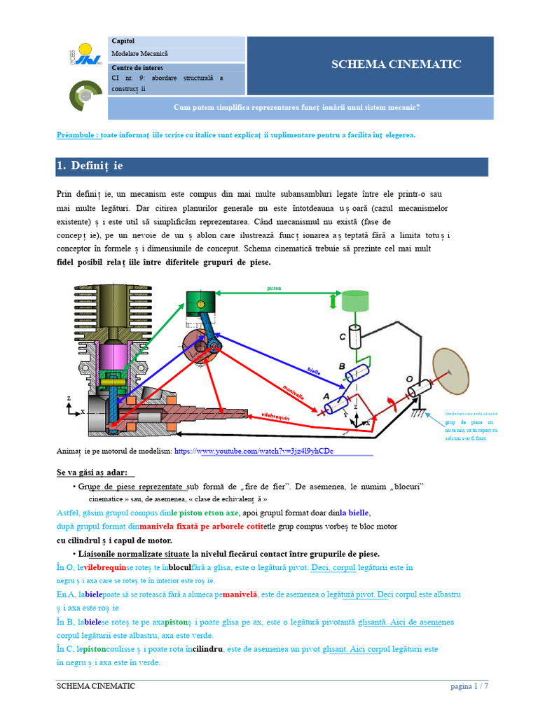 03 Curs Schema Cinematic | PDF