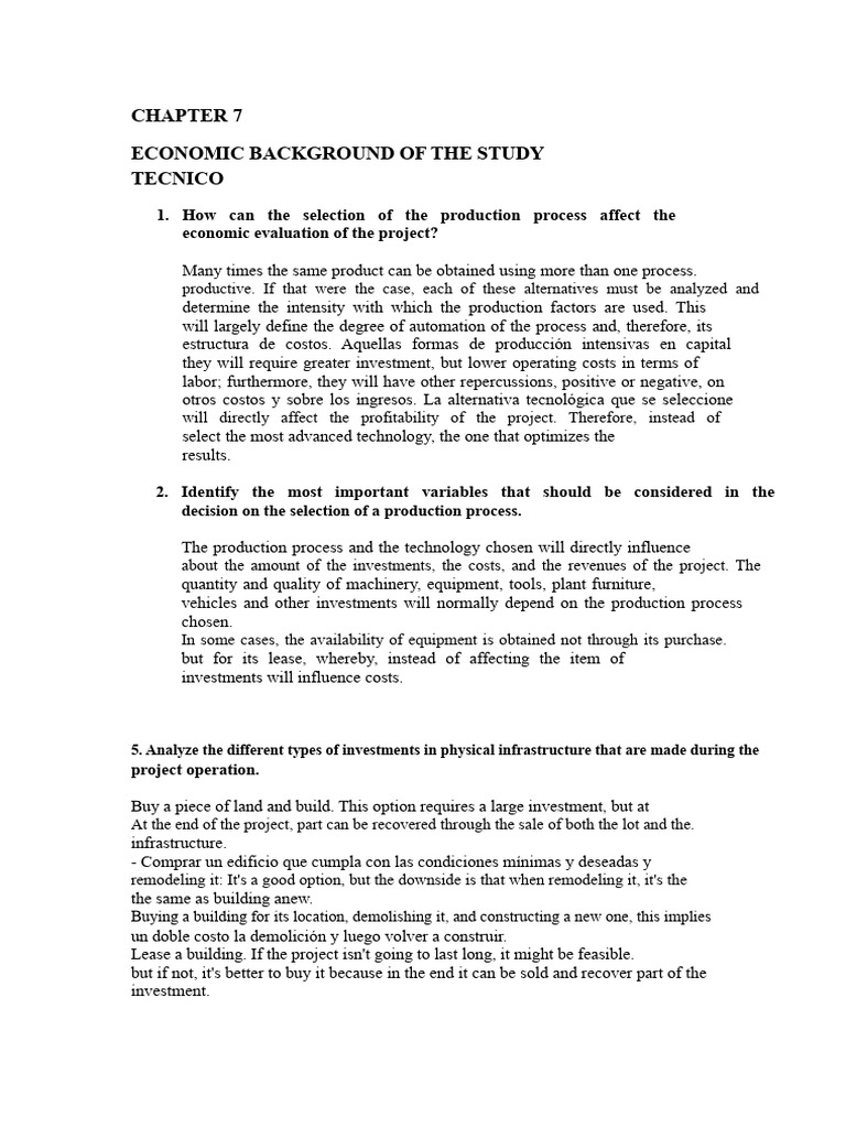 Project Planning and Evaluation - Chapter 7 | PDF | Profit (Economics)